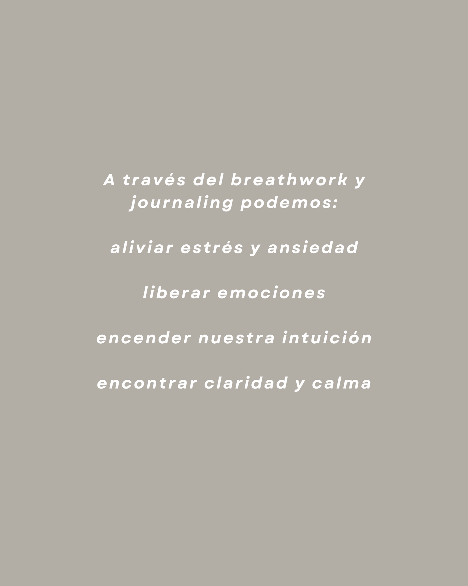 Breath & Journal Morning 28 de Julio